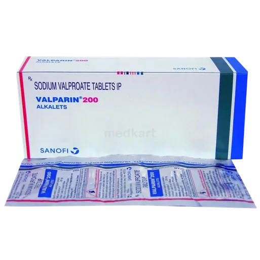 valparin 200mg tablet 10's